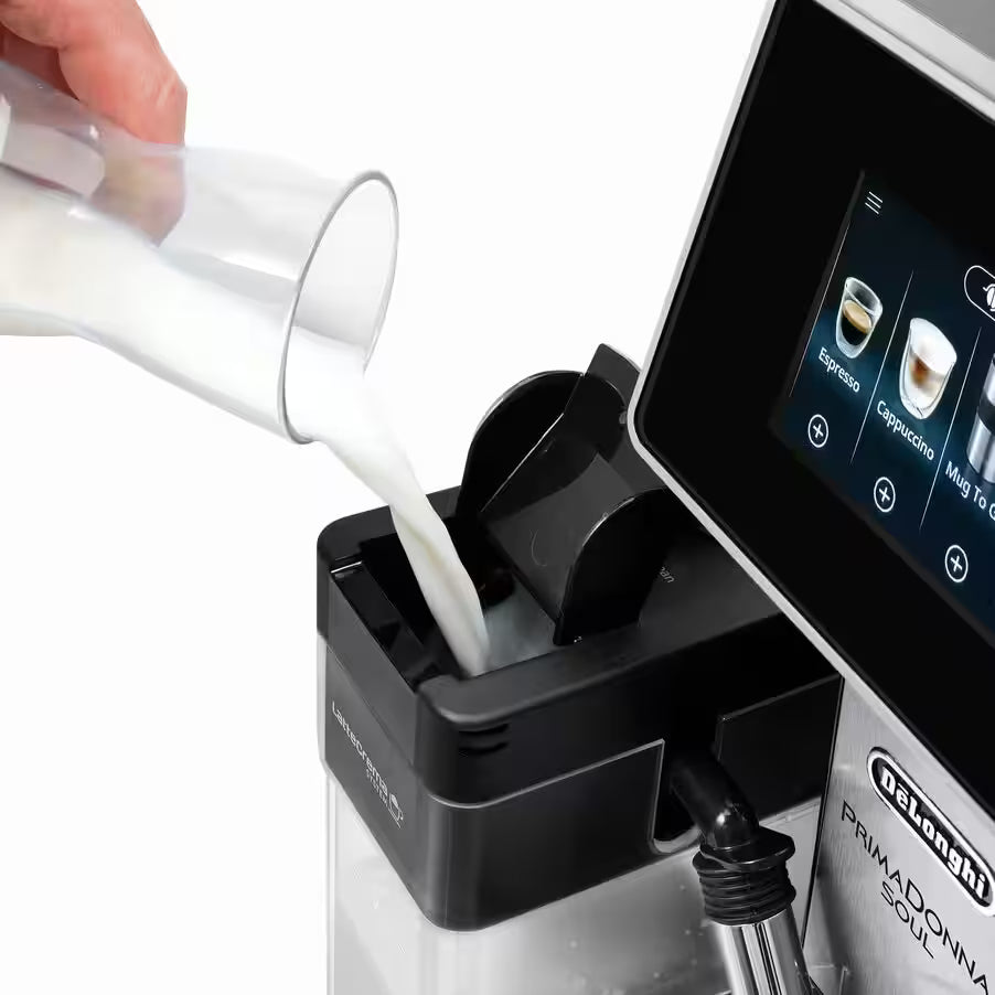 DeLonghi PrimaDonna Soul ECAM610.75.MB Wi-Fi Connected Bean to Cup Coffee Machine