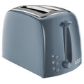 Russell Hobbs 21644 Textures 2-Slice Toaster, Grey