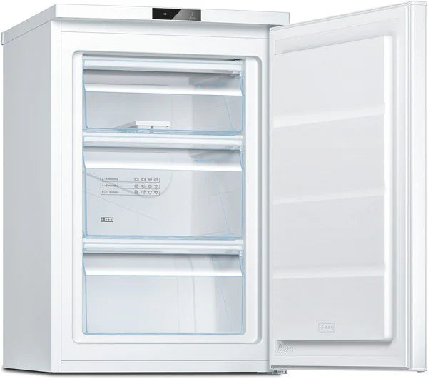 Bosch GTV15NWEBG - Under Counter Freezer - 83L -  White