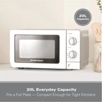 Hamilton Beach HB70T20W 20 Litre Standard Microwave in white