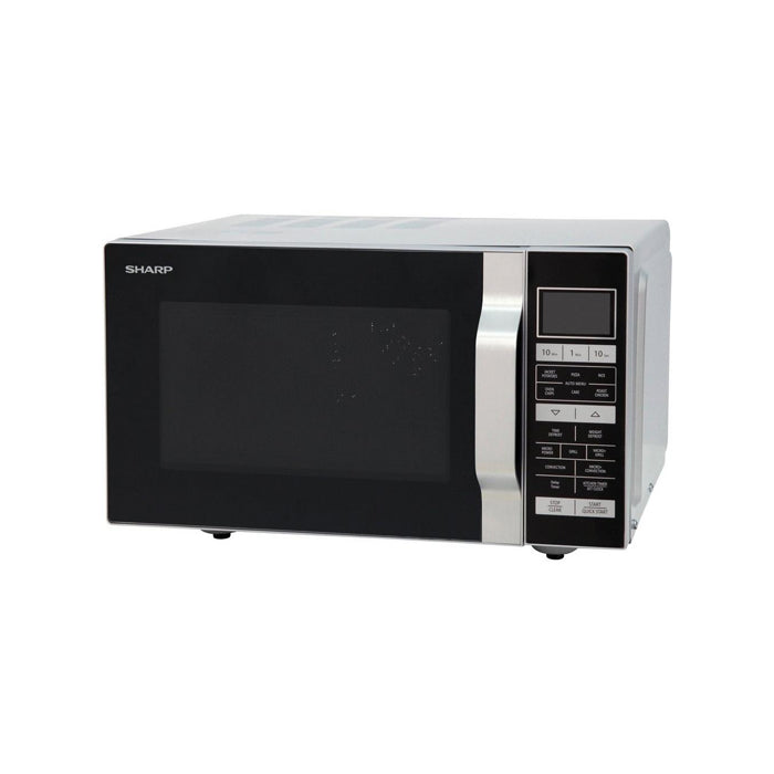 Sharp R860SLM 25 Litre Combination Microwave - Silver