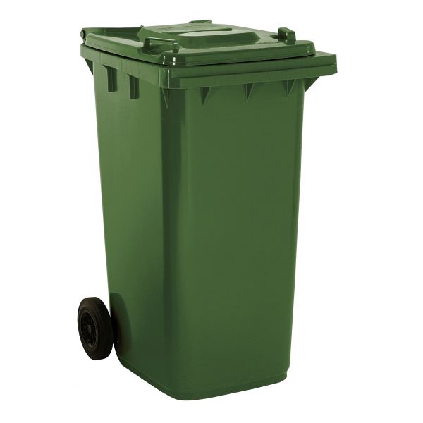 240L Standard Wheelie Bin - Green