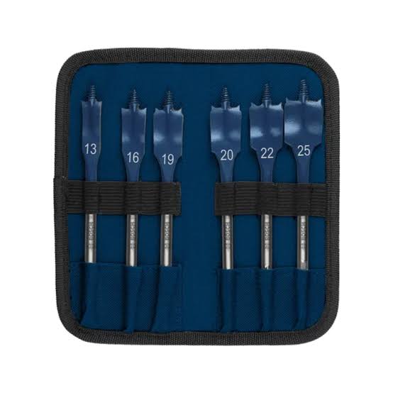 Bosch 7 Piece Flat Bit Self Cut Speed Spade Set