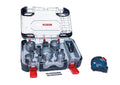 Bosch 14Pc  Progressor Holesaw Set + 8M Tape
