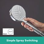 Hansgrohe Croma Select S Shower set 110 Vario with shower bar 65 cm