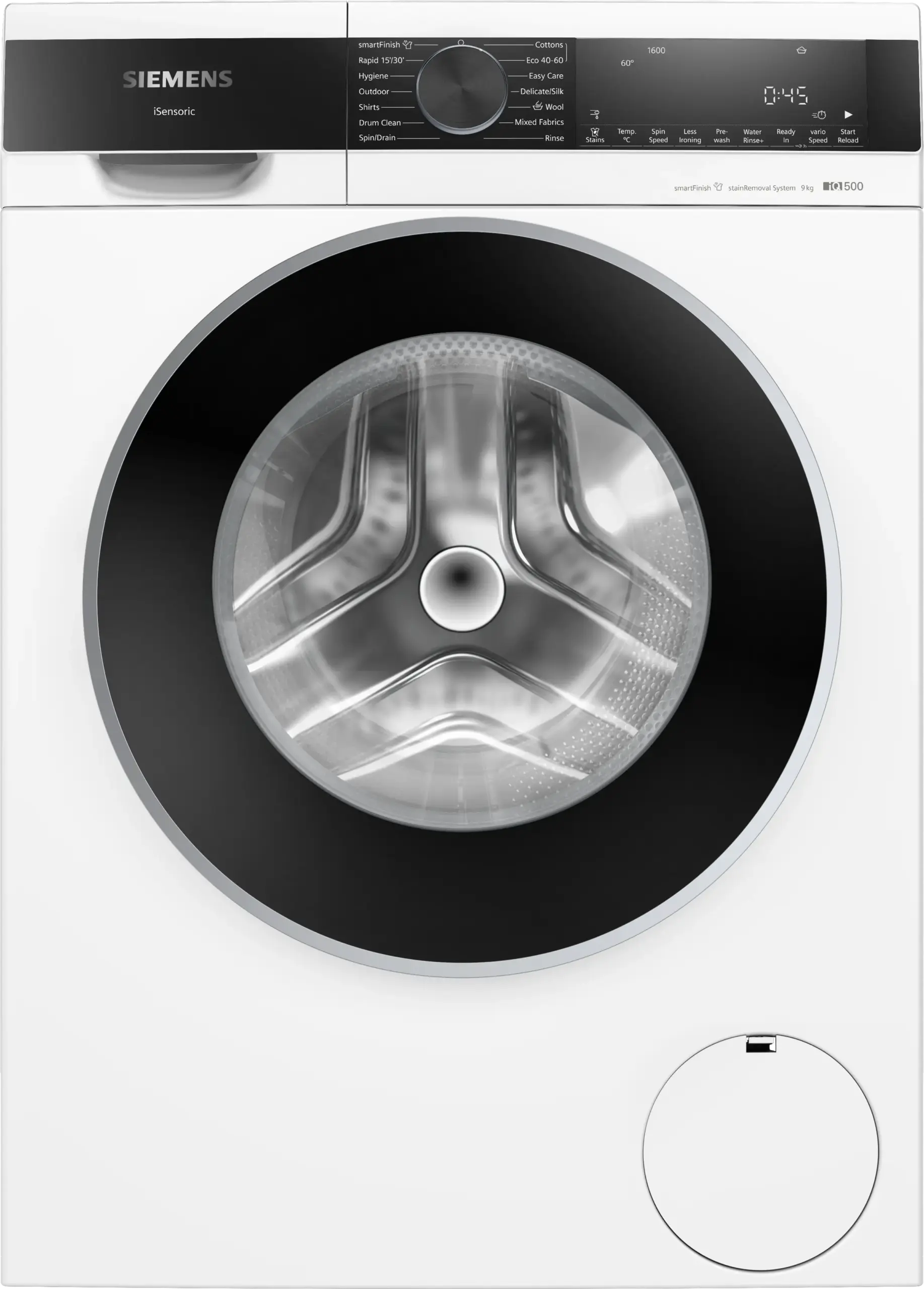 Siemens IQ500 WG46G2Z4GB 9kg Washing Machine with 1600 rpm - White