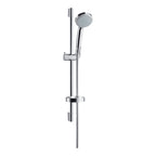 Hansgrohe Croma 100 Shower set Vario with shower bar 65 cm and soap dish