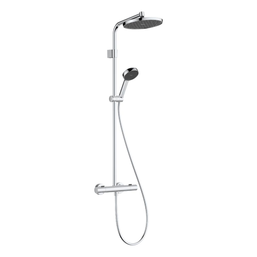 Hansgrohe Activera S Showerpipe 240 1jet EcoSmart mit Ecostat Fine Varia