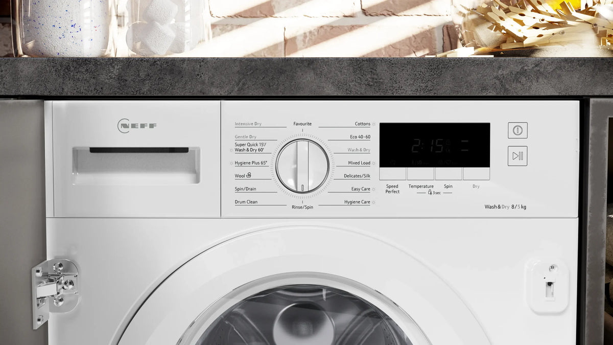 NEFF V8340X0GB Integrated 8Kg / 5Kg Washer Dryer with 1400 rpm - White