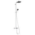 Hansgrohe Activera S Showerpipe 240 1jet EcoSmart With Bath Thermostat Ecostat Fine - Chrome