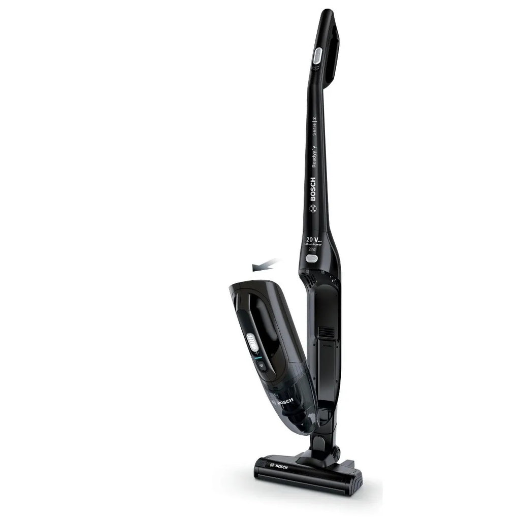 Bosch BCHF220GB Series 2 2-in-1 Cordless Vacuum Cleaner - 44 Minutes Run Time - Jet Black