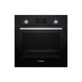 Bosch HHF113BA0B 59.4cm Built-in Electric Single Oven with 3D Hot Air - Black