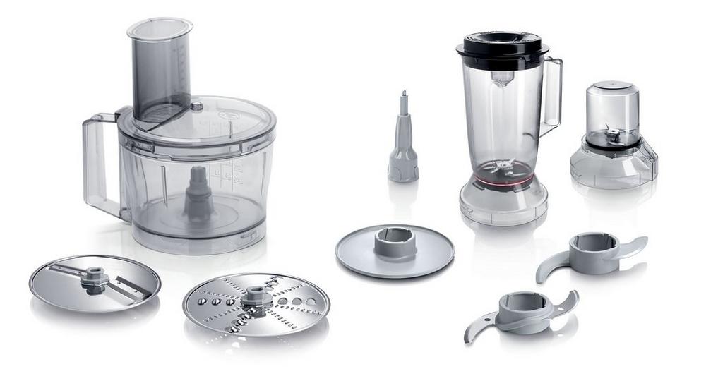 Bosch MCM3501MGB MultiTalent 3 Compact 800W Food Processor - Black & Stainless Steel