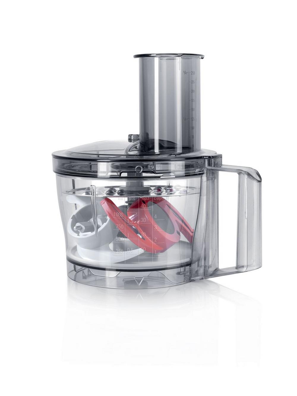 Bosch MCM3501MGB MultiTalent 3 Compact 800W Food Processor - Black & Stainless Steel