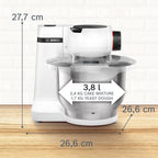 Bosch MUMS2EW00G Serie 2 3.8 litre 700W Stand Mixer - White