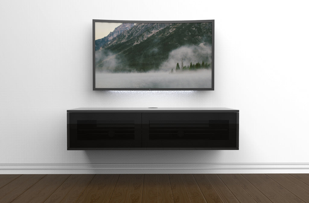 Helium 1200 <br> TV Stand <br> Black