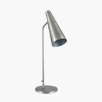 Pacific Farrah Antique Silver Task Table Lamp 30-663-C