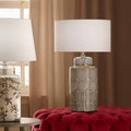 Pacific Kari Circle Pattern Ceramic Table Lamp 30-677-BO