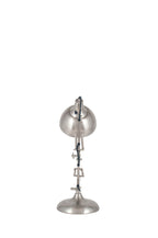 Pacific Alonzo Brushed Chrome Metal Angled Task Table Lamp 30-789-C