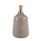 Pacific Coco Grey Gloss Arch Design Stoneware Table Lamp 30-843-BO