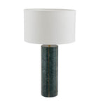 Pacific Venetia Green Marble and Gold Metal Tall Table Lamp 30-881-K