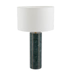 Pacific Venetia Green Marble and Gold Metal Tall Table Lamp 30-881-K