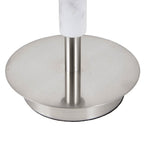 Pacific Midland Brushed Nickel and Grey Marble Effect Table Lamp 30-943-C
