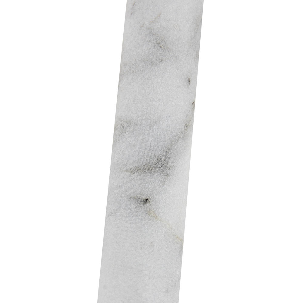 Pacific Midland Brushed Nickel and Grey Marble Effect Table Lamp 30-943-C