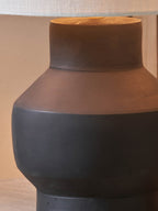 Pacific Inna Black Urn Terracotta Table Lamp 30-978-BO