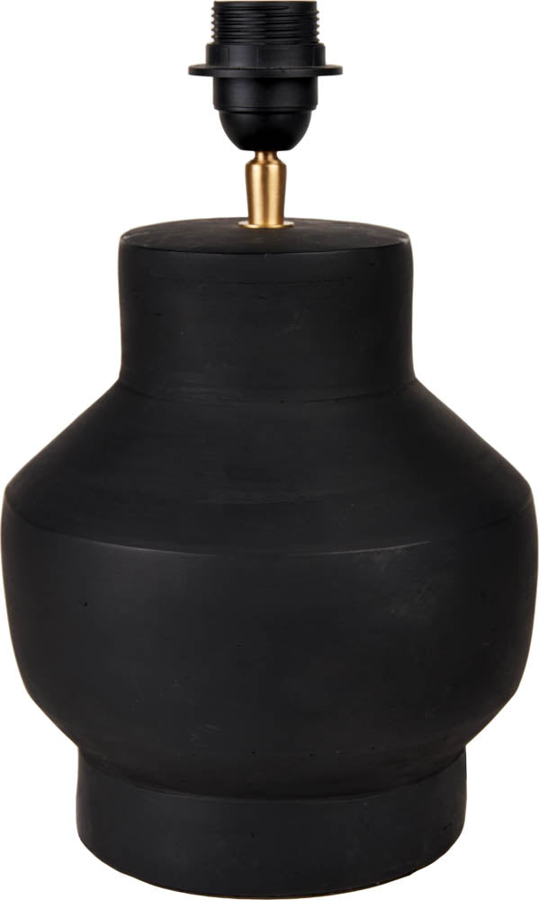 Pacific Inna Black Urn Terracotta Table Lamp 30-978-BO