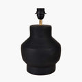 Pacific Inna Black Urn Terracotta Table Lamp 30-978-BO