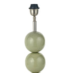 Pacific Sofia Sage and Silver Enamel 3 Ball Table Lamp 30-982-BO