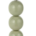 Pacific Sofia Sage and Silver Enamel 3 Ball Table Lamp 30-982-BO