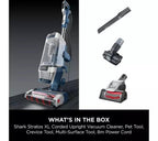 Shark AZ3000UKT Shark Stratos XL Anti Hair Wrap Plus Anti-Odour Upright Vacuum - Navy Blue