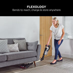 Shark IZ420UKT Stratos Cordless Stick Vacuum Cleaner - 120 Minutes Run Time - Silver