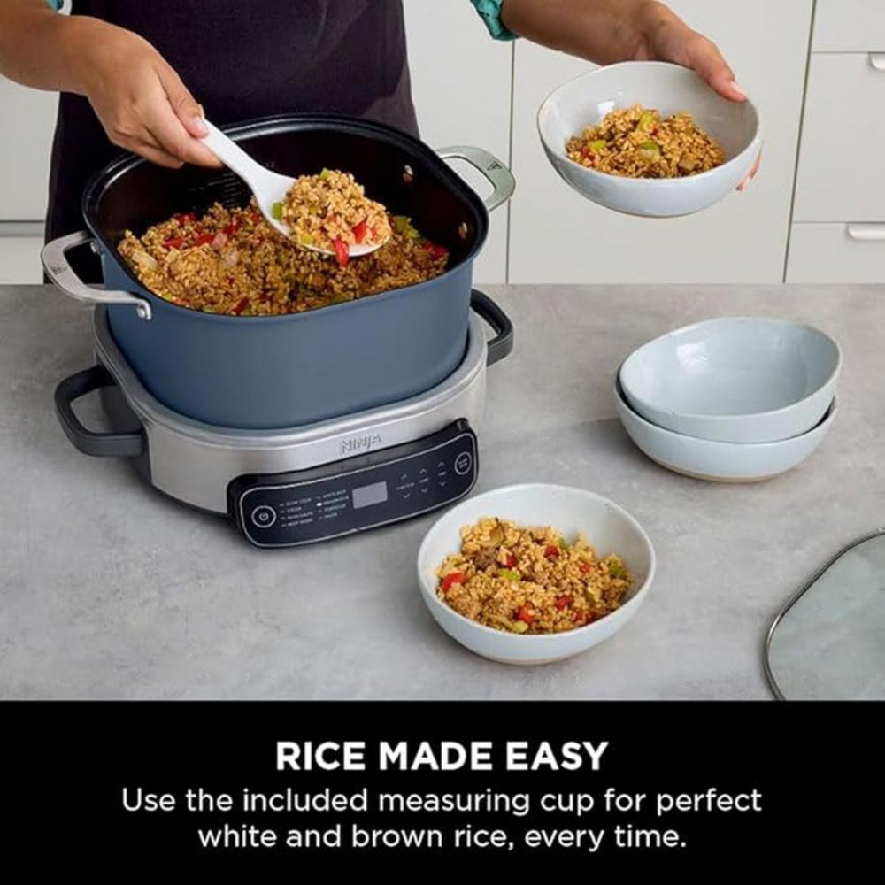 Ninja MC1101UK Foodi 8-in-1 6L PossibleCooker Rice & Slow Cooker - Midnight Blue