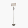 Pacific Jenna Antique Brass Metal Twist Detail Floor Lamp 32-040-C