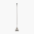 Pacific Claudius Nickel Metal Stick Floor Lamp 32-170-BO