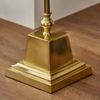 Pacific Claudius Gold Metal Stick Floor Lamp 32-171-BO