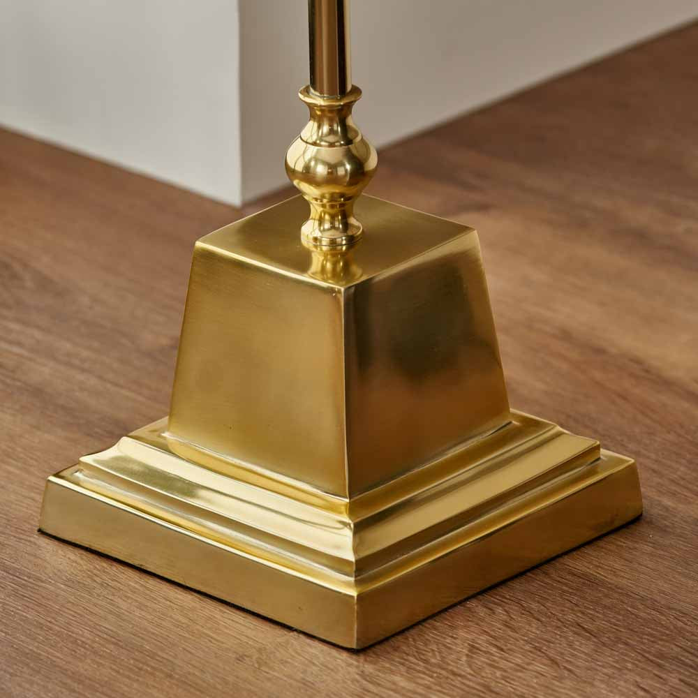 Pacific Claudius Gold Metal Stick Floor Lamp 32-171-BO