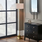 Pacific Henry 45cm White Handloom Cylinder Shade 36-025-18WH