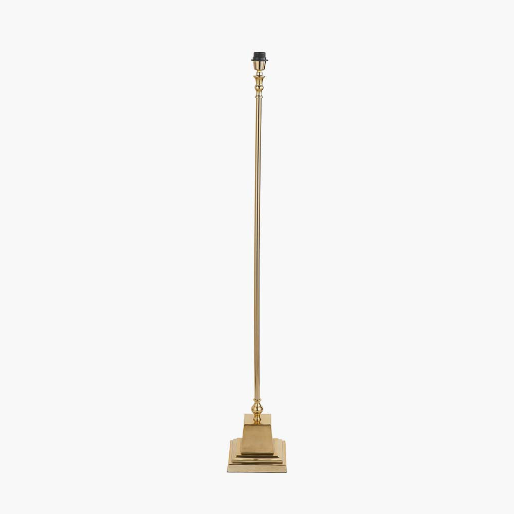 Pacific Claudius Gold Metal Stick Floor Lamp 32-171-BO