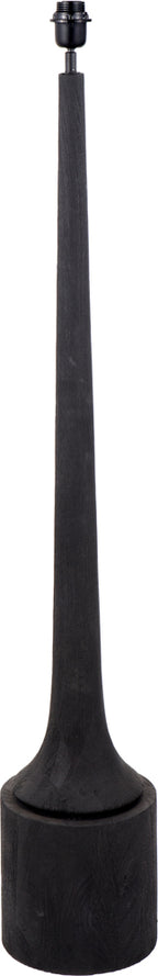 Pacific Marin Black Wood Tall Neck Floor Lamp 32-175-BO