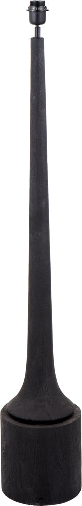 Pacific Marin Black Wood Tall Neck Floor Lamp 32-175-BO