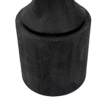 Pacific Marin Black Wood Tall Neck Floor Lamp 32-175-BO
