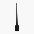 Pacific Marin Black Wood Tall Neck Floor Lamp 32-175-BO