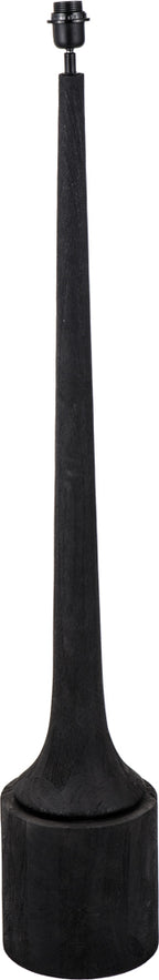 Pacific Marin Black Wood Tall Neck Floor Lamp 32-175-BO