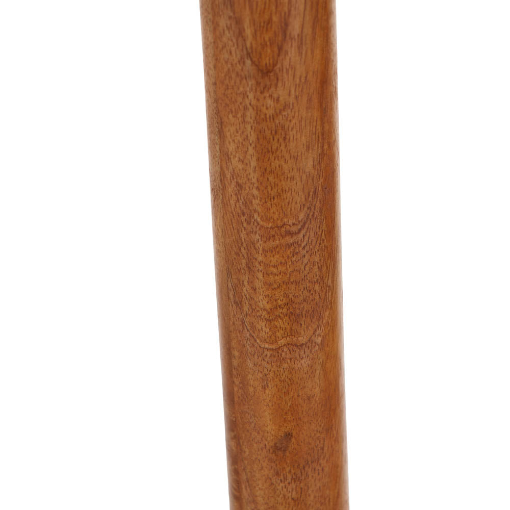 Pacific Toma Oiled Wood Tall Neck Floor Lamp 32-176-BO