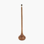 Pacific Toma Oiled Wood Tall Neck Floor Lamp 32-176-BO