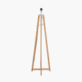 Pacific Whitby Natural Wood Tapered 4 Post Floor Lamp 32-181-BO